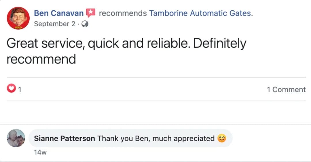 Automatic Gate Servicing Review Tamborine